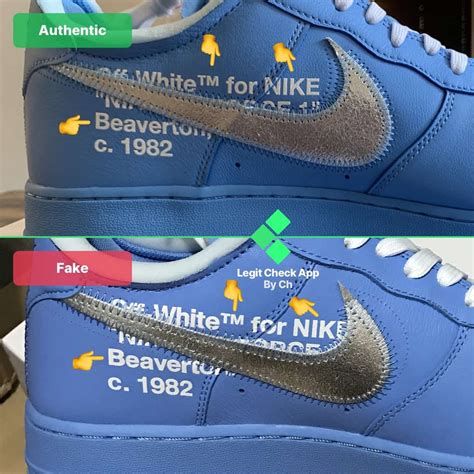 off white nike fake vs real|How To Spot Real Off.